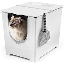 Modkat 猫用トイレ 本体 ホワイト モデキャット リターボックス 未使用 61Pa1fz+kYL._AC_UL210_SR210,